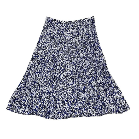 Halogen Nordstrom Skirt Women’s X Large XL Blue White Tutti Flare Maxi NWT - Picture 4 of 16